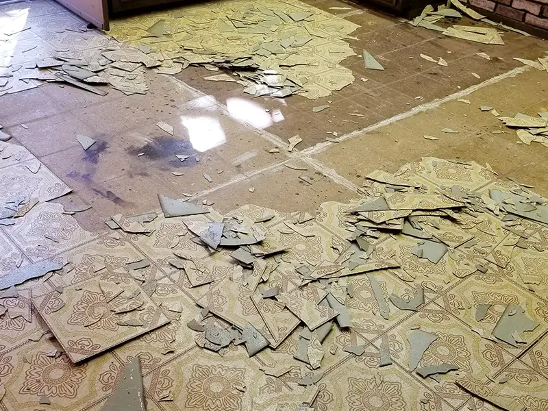 Before after marble installation London